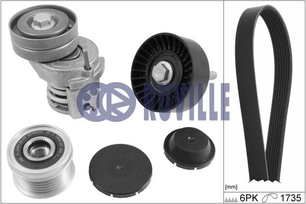 Ruville 5577880 Drive belt kit 5577880