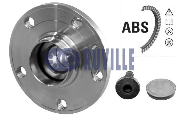Ruville 5481 Wheel hub with rear bearing 5481