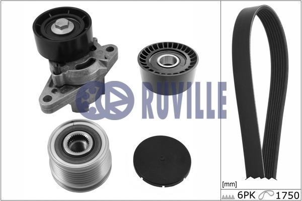 Ruville 5560680 Drive belt kit 5560680