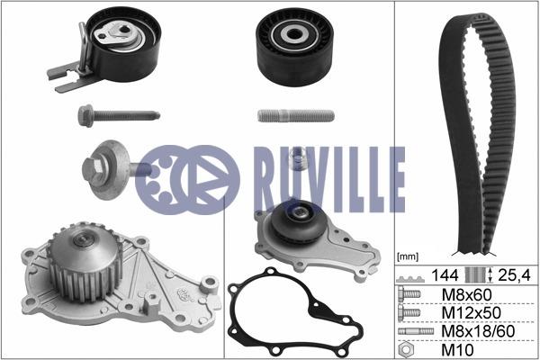  55953702 TIMING BELT KIT WITH WATER PUMP 55953702