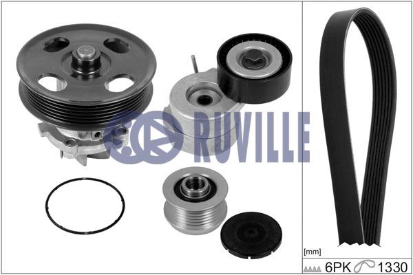 Ruville 55355803 Drive belt kit 55355803