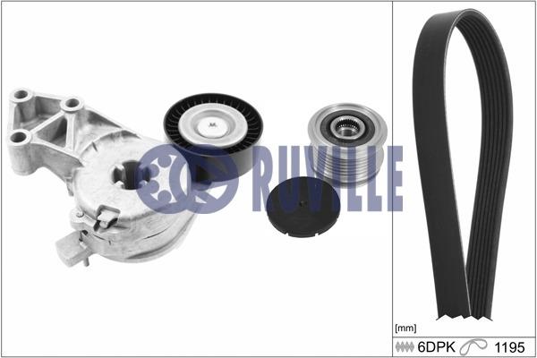 Ruville 5544480 Drive belt kit 5544480