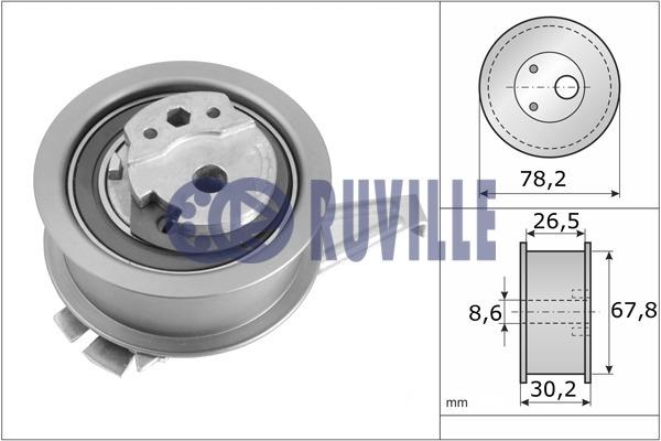 Ruville 56390 Tensioner pulley, timing belt 56390