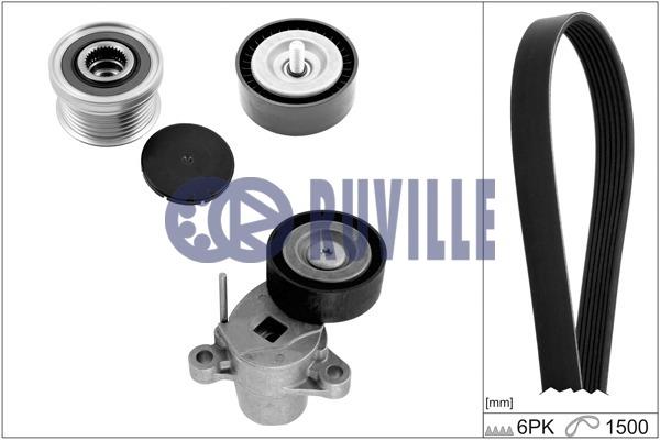 Ruville 5712180 Drive belt kit 5712180