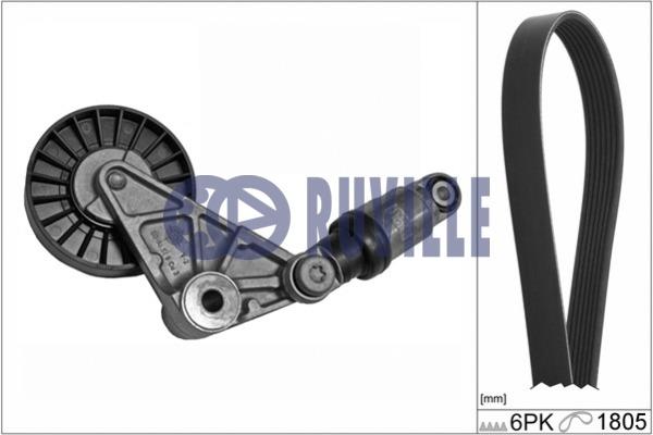 Ruville 5532885 Drive belt kit 5532885