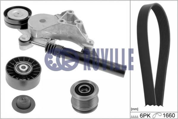 Ruville 5571482 Drive belt kit 5571482