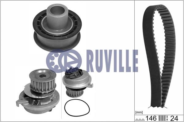 Ruville 55301701 TIMING BELT KIT WITH WATER PUMP 55301701