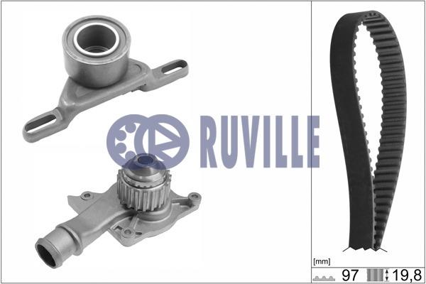 Ruville 55202701 TIMING BELT KIT WITH WATER PUMP 55202701