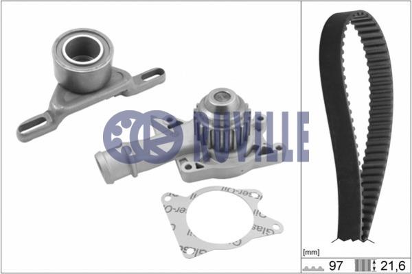 Ruville 55202711 TIMING BELT KIT WITH WATER PUMP 55202711