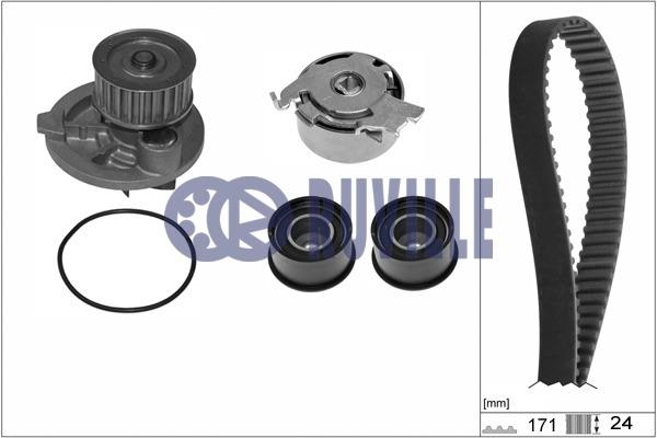 Ruville 55342701 TIMING BELT KIT WITH WATER PUMP 55342701