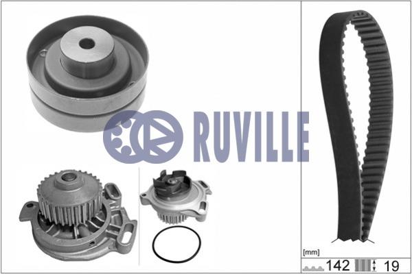 Ruville 55403701 TIMING BELT KIT WITH WATER PUMP 55403701