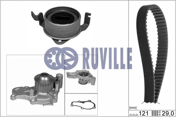 Ruville 57321711 TIMING BELT KIT WITH WATER PUMP 57321711