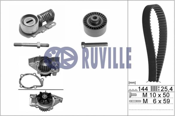 Ruville 56623701 TIMING BELT KIT WITH WATER PUMP 56623701