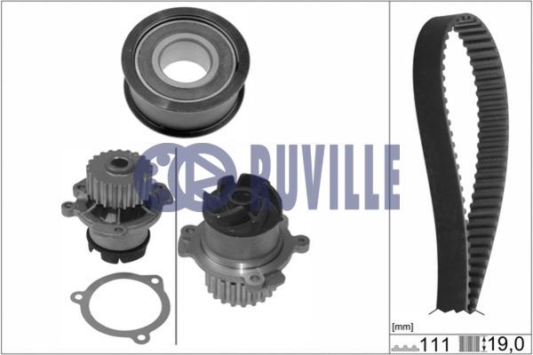 Ruville 57201701 TIMING BELT KIT WITH WATER PUMP 57201701