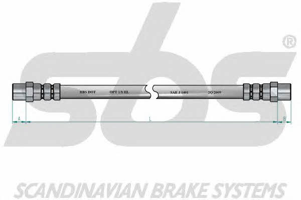 SBS 1330851503 Brake Hose 1330851503