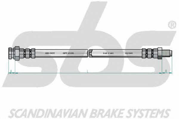 SBS 13308523106 Brake Hose 13308523106