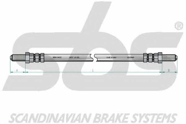 SBS 1330852523 Brake Hose 1330852523