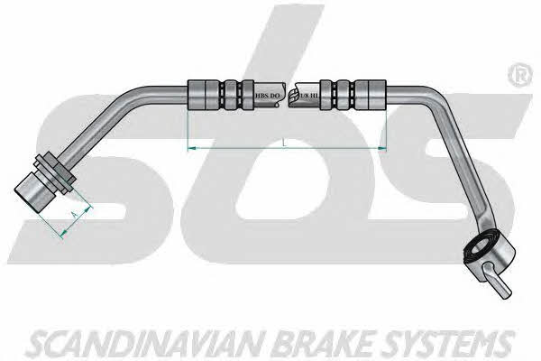 SBS 1330852551 Brake Hose 1330852551