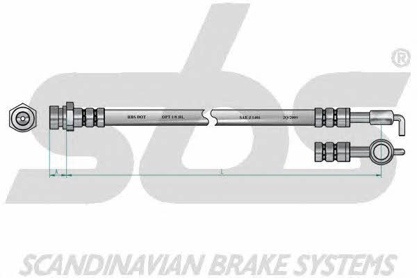 SBS 1330853503 Brake Hose 1330853503