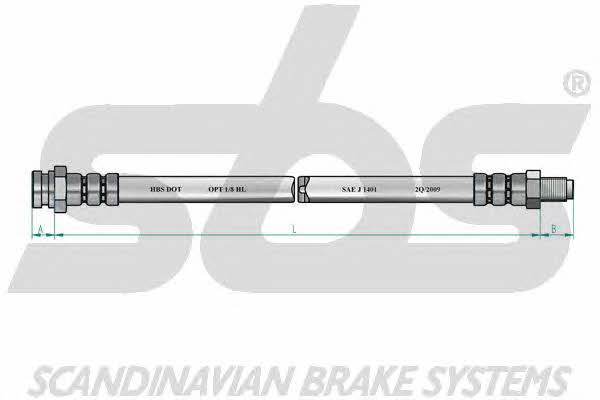 SBS 1330854113 Brake Hose 1330854113