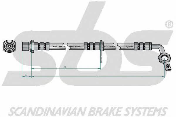 SBS 13308545130 Brake Hose 13308545130