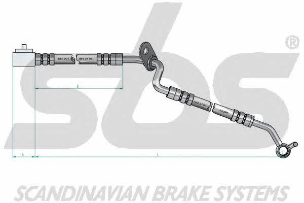 SBS 1330853262 Brake Hose 1330853262