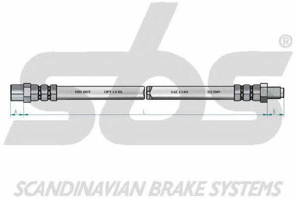 SBS 1330853310 Brake Hose 1330853310