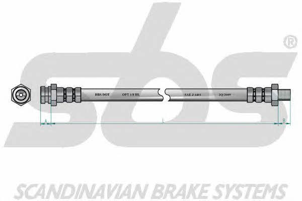 SBS 1330853402 Brake Hose 1330853402