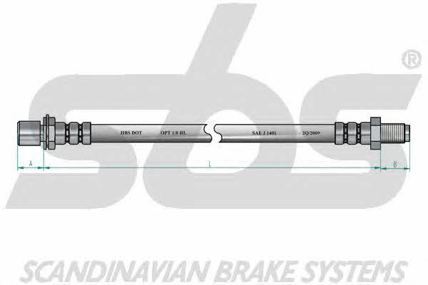 SBS 1330859927 Brake Hose 1330859927