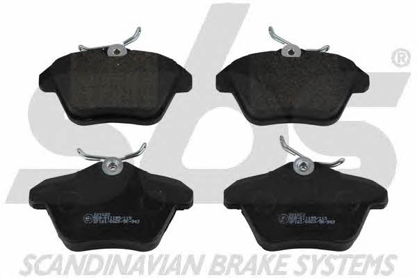 SBS 1501221022 Brake Pad Set, disc brake 1501221022