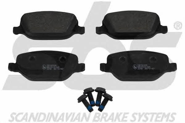 SBS 1501221025 Brake Pad Set, disc brake 1501221025