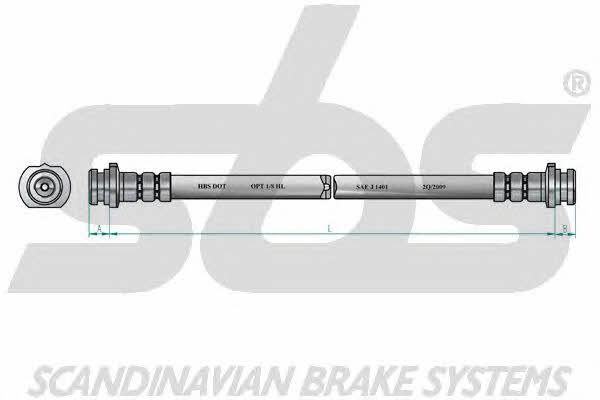 SBS 1330852249 Brake Hose 1330852249