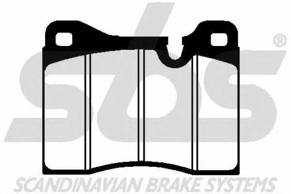 SBS 1501221503 Brake Pad Set, disc brake 1501221503