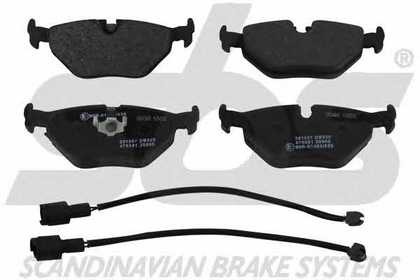 SBS 1501221507 Brake Pad Set, disc brake 1501221507