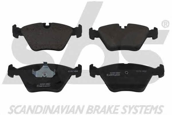 SBS 1501221508 Brake Pad Set, disc brake 1501221508