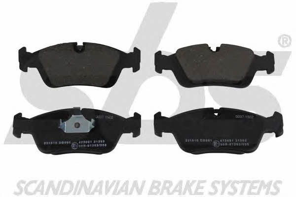 SBS 1501221510 Brake Pad Set, disc brake 1501221510
