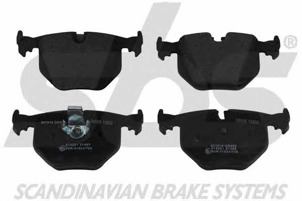 SBS 1501221518 Brake Pad Set, disc brake 1501221518