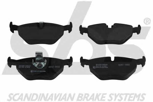 SBS 1501221520 Brake Pad Set, disc brake 1501221520