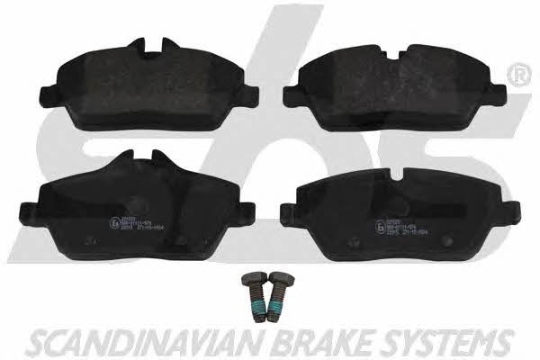 SBS 1501221529 Brake Pad Set, disc brake 1501221529