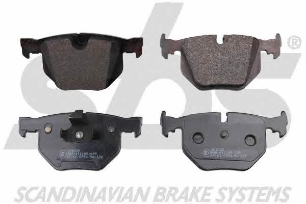 SBS 1501221535 Brake Pad Set, disc brake 1501221535