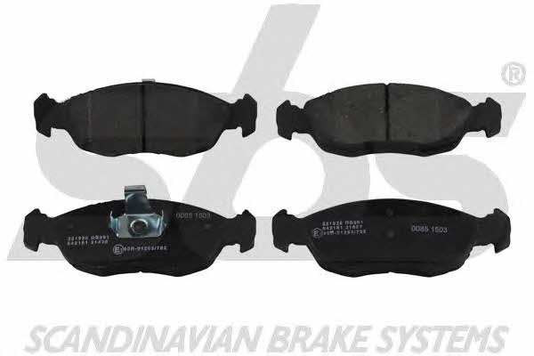 SBS 1501221936 Brake Pad Set, disc brake 1501221936