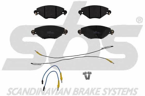 SBS 1501221944 Brake Pad Set, disc brake 1501221944