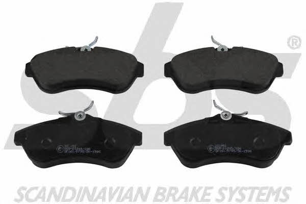SBS 1501221951 Brake Pad Set, disc brake 1501221951