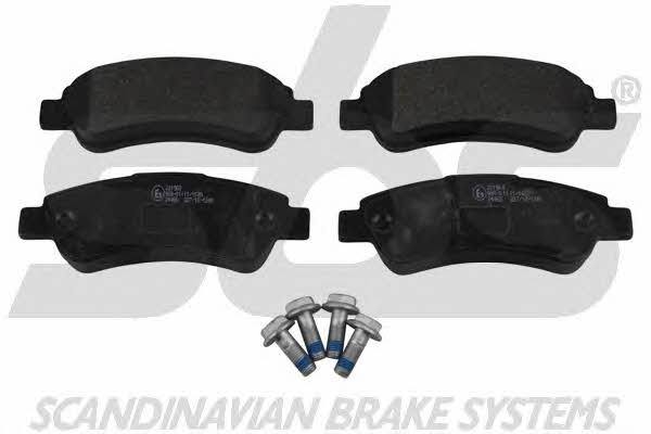 SBS 1501221960 Brake Pad Set, disc brake 1501221960