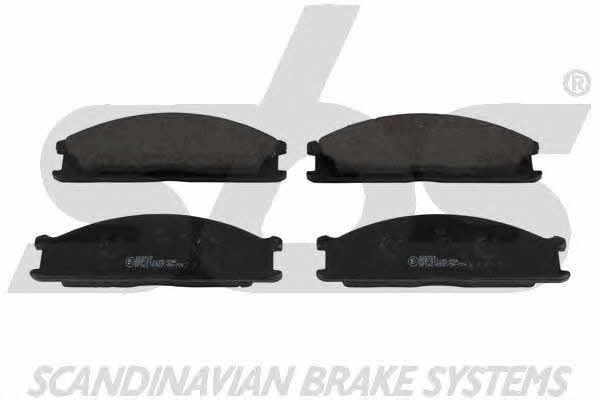 SBS 1501222215 Brake Pad Set, disc brake 1501222215