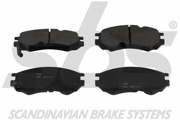 SBS 1501222241 Brake Pad Set, disc brake 1501222241