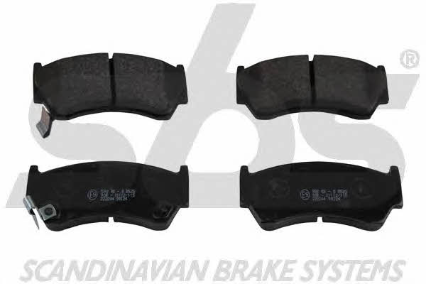 SBS 1501222244 Brake Pad Set, disc brake 1501222244