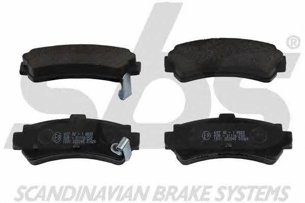 SBS 1501222245 Brake Pad Set, disc brake 1501222245