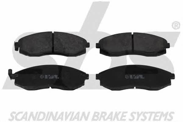 SBS 1501222251 Brake Pad Set, disc brake 1501222251