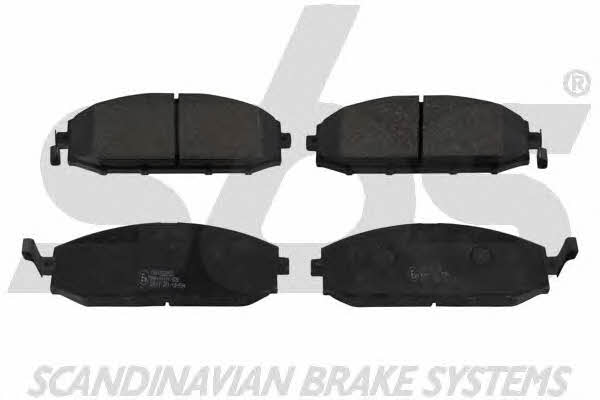 SBS 1501222255 Brake Pad Set, disc brake 1501222255